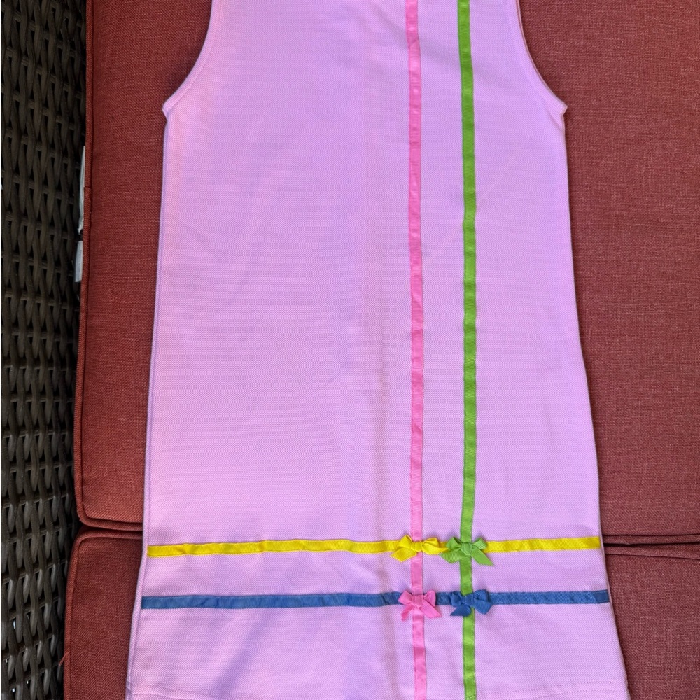 Florence Eiseman Pique Ribbons Bows Dress